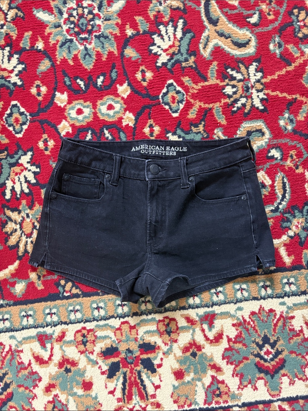 American Eagle Hi-Rise Shortie Shorts